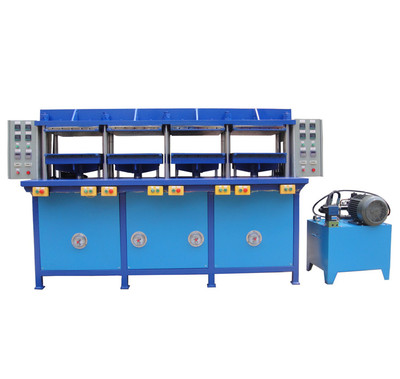 Four station EVA molding machine