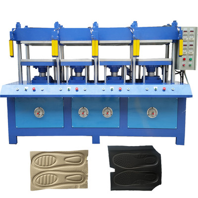 Hot press for foam insole