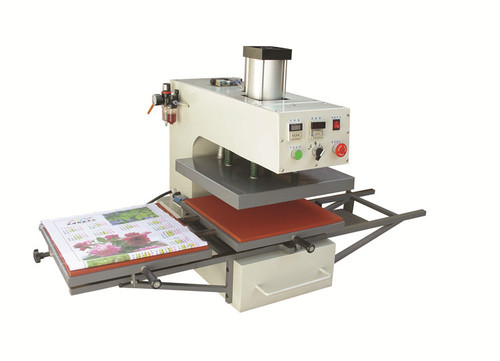 自动双工位烫画机JXS-H05Automatic plate backing machine